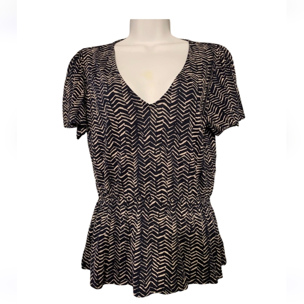 Lucky Brand Chevron‎ Blouse